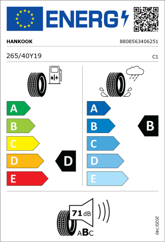 HANKOOK VENTUS S1 EVO3